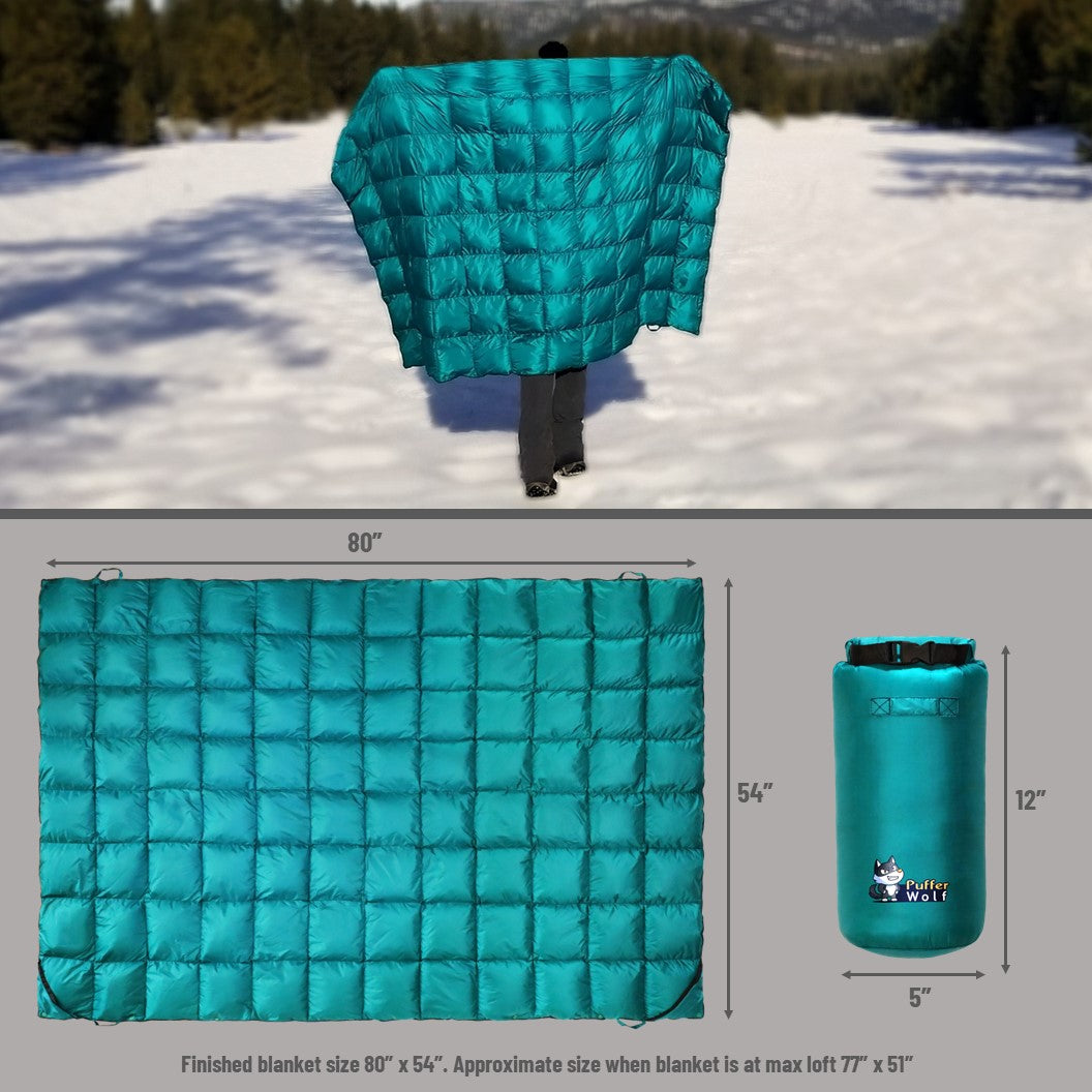PUFFER WOLF: PW700 Double Insulated Outdoor Blanket