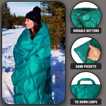 PUFFER WOLF: PW700 Double Insulated Outdoor Blanket